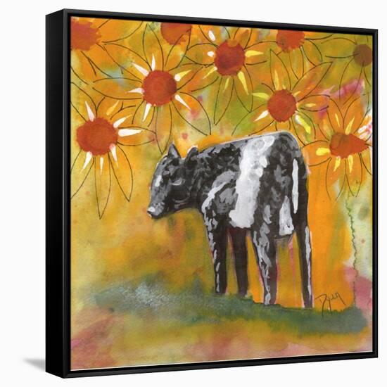 Farm Animal-Beverly Dyer-Framed Stretched Canvas