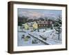 Farm at Dusk-Bob Fair-Framed Giclee Print