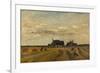 Farm at Kerity, Brittany-Charles-François Daubigny-Framed Giclee Print