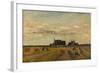 Farm at Kerity, Brittany-Charles-François Daubigny-Framed Giclee Print