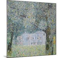 Farm at Oberoesterreich, 1911-Gustav Klimt-Mounted Art Print