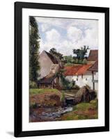 Farm at Osny, 1883-Paul Gauguin-Framed Giclee Print