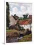 Farm at Osny, 1883-Paul Gauguin-Framed Giclee Print