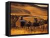 Farm, Bend, Oregon, USA-Walter Bibikow-Framed Stretched Canvas