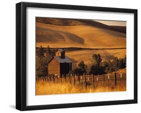 Farm, Bend, Oregon, USA-Walter Bibikow-Framed Photographic Print