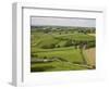 Farm Beside Carreg Cennon Castle, Brecon Beacons National Park, Wales, United Kingdom, Europe-Julian Pottage-Framed Photographic Print