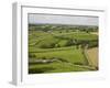 Farm Beside Carreg Cennon Castle, Brecon Beacons National Park, Wales, United Kingdom, Europe-Julian Pottage-Framed Photographic Print