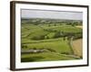 Farm Beside Carreg Cennon Castle, Brecon Beacons National Park, Wales, United Kingdom, Europe-Julian Pottage-Framed Photographic Print