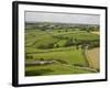 Farm Beside Carreg Cennon Castle, Brecon Beacons National Park, Wales, United Kingdom, Europe-Julian Pottage-Framed Photographic Print