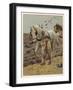 Farm Boy Leads a Plough Horse-Agnes M. Clausen-Framed Art Print