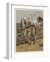Farm Boy Leads a Plough Horse-Agnes M. Clausen-Framed Art Print