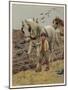 Farm Boy Leads a Plough Horse-Agnes M. Clausen-Mounted Art Print