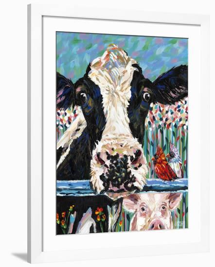 Farm Buddies II-Carolee Vitaletti-Framed Art Print