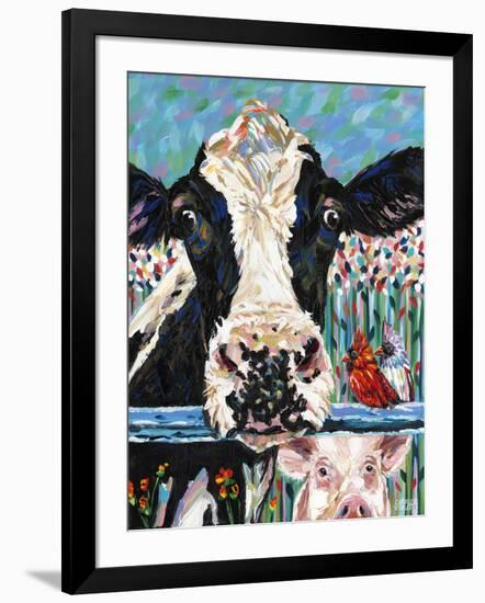 Farm Buddies II-Carolee Vitaletti-Framed Art Print