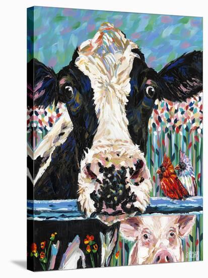 Farm Buddies II-Carolee Vitaletti-Stretched Canvas