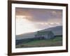 Farm Building, Swaledale, Yorkshire Dales National Park, Yorkshire, England, UK, Europe-Mark Mawson-Framed Premium Photographic Print