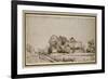 Farm Buildings Beside a Road-Rembrandt van Rijn-Framed Premium Giclee Print