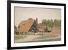 Farm Buildings, Dorchester, Oxfordshire-George Price Boyce-Framed Giclee Print