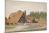 Farm Buildings, Dorchester, Oxfordshire-George Price Boyce-Mounted Giclee Print