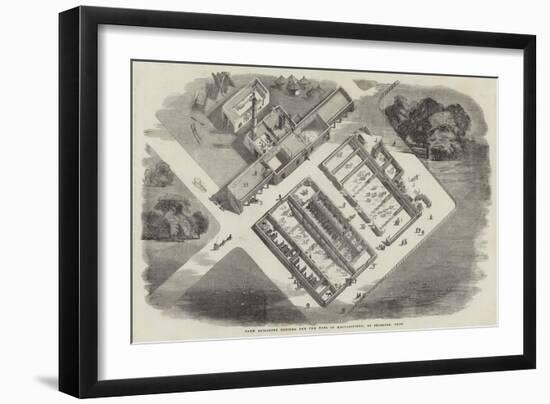 Farm Buildings Erected for the Earl of Macclesfield, at Shirburn, Oxon-null-Framed Premium Giclee Print