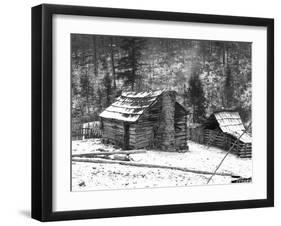 Farm Cabin in Kentucky-null-Framed Photographic Print
