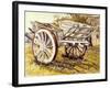 Farm Cart, Suffolk, 2012-Joan Thewsey-Framed Giclee Print