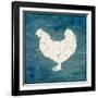 Farm Chicken-LightBoxJournal-Framed Giclee Print