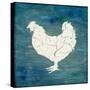 Farm Chicken-LightBoxJournal-Stretched Canvas