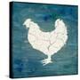 Farm Chicken-LightBoxJournal-Stretched Canvas