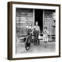 Farm Children, 1939-Dorothea Lange-Framed Giclee Print