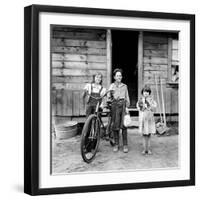 Farm Children, 1939-Dorothea Lange-Framed Giclee Print