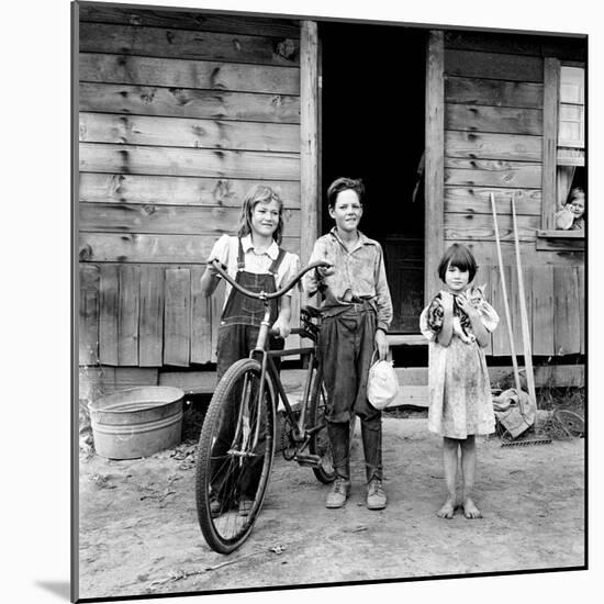 Farm Children, 1939-Dorothea Lange-Mounted Giclee Print