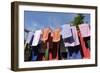 Farm, Clothesline, Towels-Catharina Lux-Framed Photographic Print