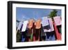 Farm, Clothesline, Towels-Catharina Lux-Framed Photographic Print