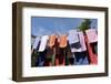 Farm, Clothesline, Towels-Catharina Lux-Framed Photographic Print