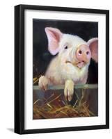 Farm Club II-Carolyne Hawley-Framed Art Print