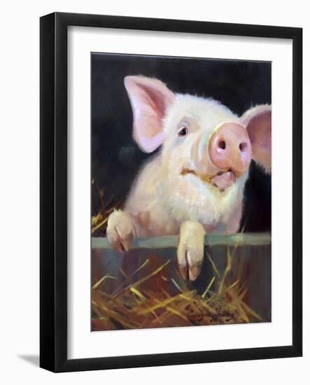 Farm Club II-Carolyne Hawley-Framed Art Print