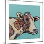 Farm Collage on Teal II-Gina Ritter-Mounted Premium Giclee Print