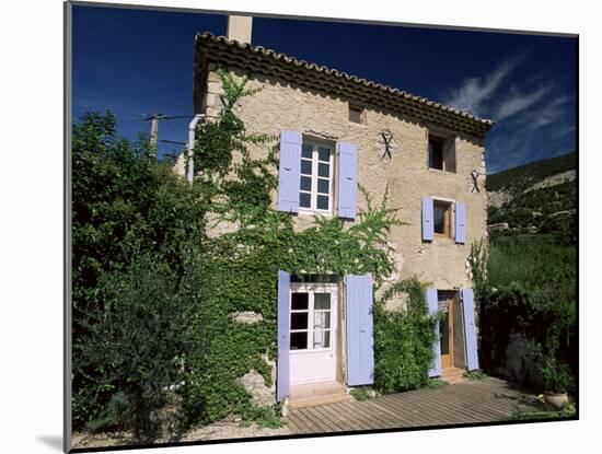 Farm Converted into Holiday Home, Drome, Provence, France-Duncan Maxwell-Mounted Photographic Print