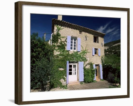 Farm Converted into Holiday Home, Drome, Provence, France-Duncan Maxwell-Framed Photographic Print