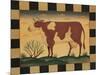 Farm Cow-Diane Pedersen-Mounted Art Print