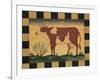 Farm Cow-Diane Pedersen-Framed Art Print