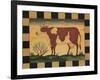 Farm Cow-Diane Pedersen-Framed Art Print