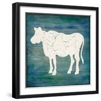 Farm Cow-LightBoxJournal-Framed Premium Giclee Print