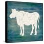 Farm Cow-LightBoxJournal-Stretched Canvas