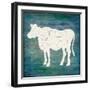 Farm Cow-LightBoxJournal-Framed Giclee Print