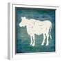 Farm Cow-LightBoxJournal-Framed Giclee Print