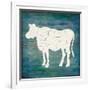 Farm Cow-LightBoxJournal-Framed Giclee Print