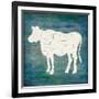 Farm Cow-LightBoxJournal-Framed Giclee Print