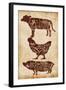 Farm Cuts-OnRei-Framed Art Print